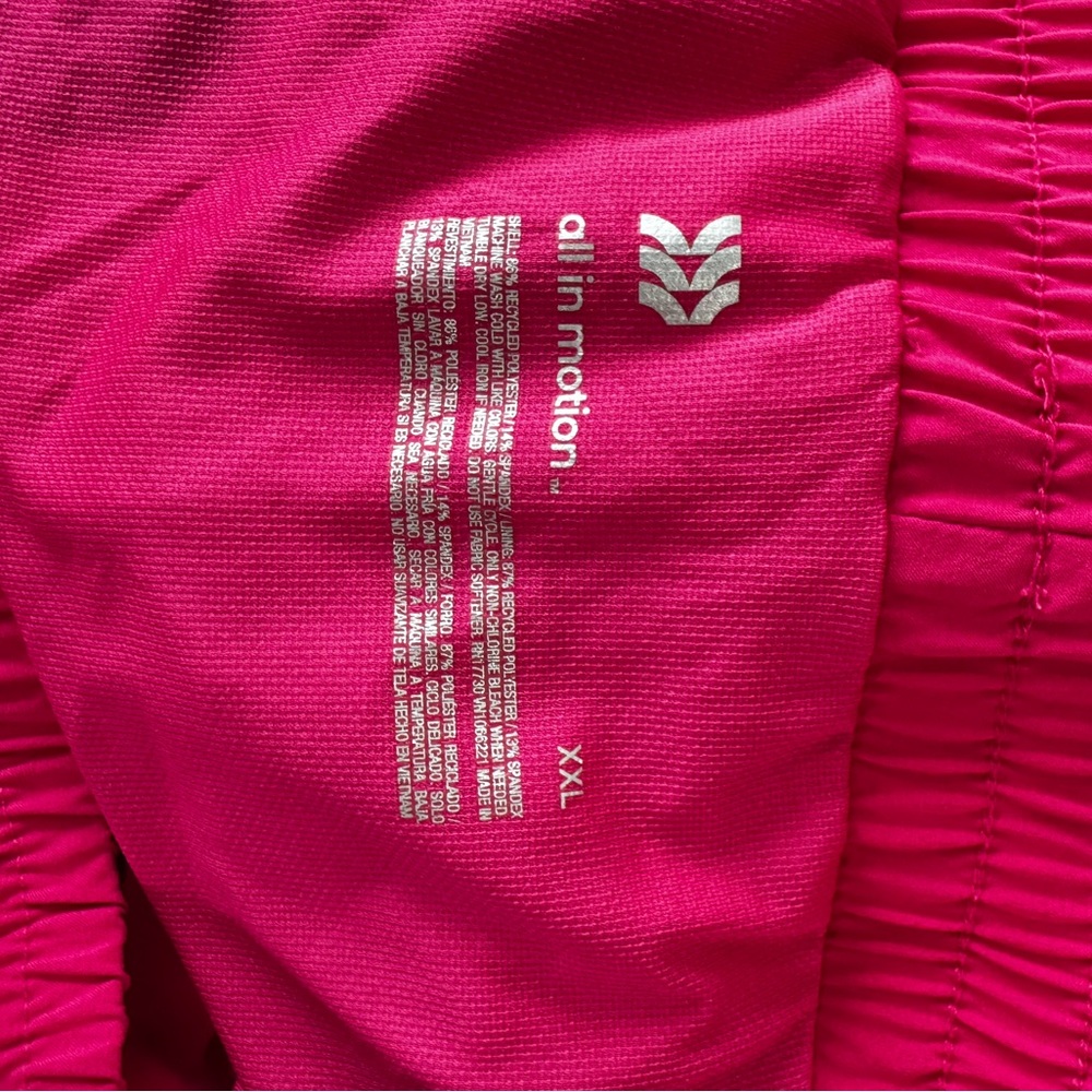 Lot of Women’s Athletic Shorts - Black x 2, lilac, hot Pink, Purple, Blue - Picture 6 of 6